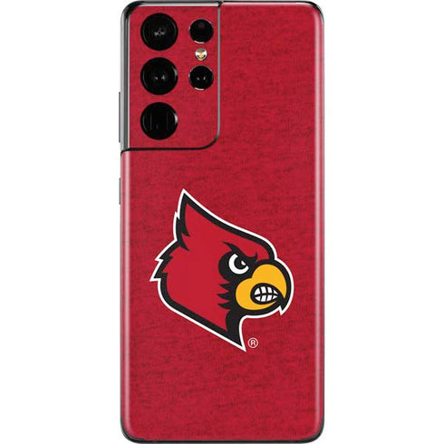 University of Louisville Red Background Galaxy S21 Ultra 5G Skin